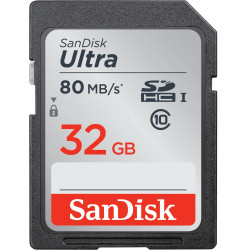 SANDISK SDHC Ultra 32GB C10 80MB/s