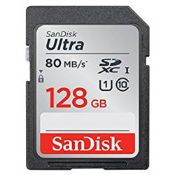 SANDISK SDHC Ultra 128GB C10 80MB/s