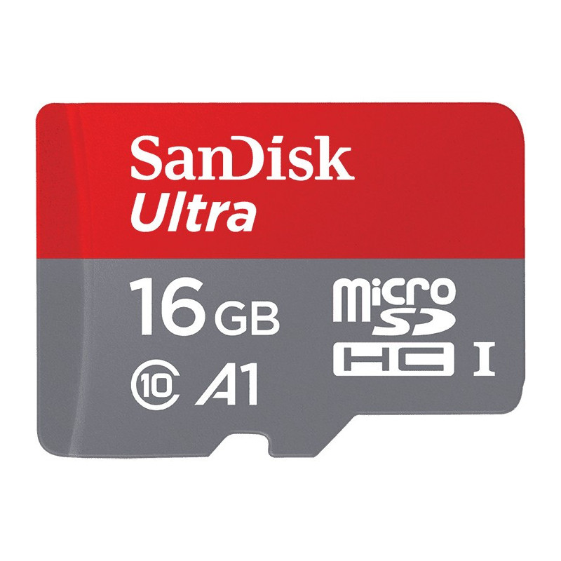 SANDISK microSDHC Ultra 16GB C10 98MB/s + Adap Imaging