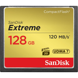 SANDISK CF Extreme 128GB 120MB/s / 85MB/s