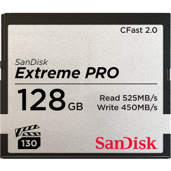 SANDISK CF Extreme PRO 128GB 525Mbt/s cFast 2.0