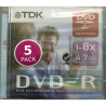 TDK DVD-R PACK 5 UDS