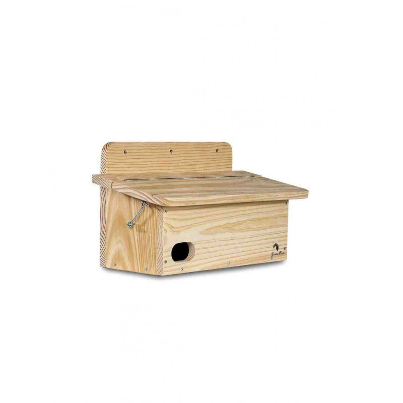 Caja nido de madera para vencejo