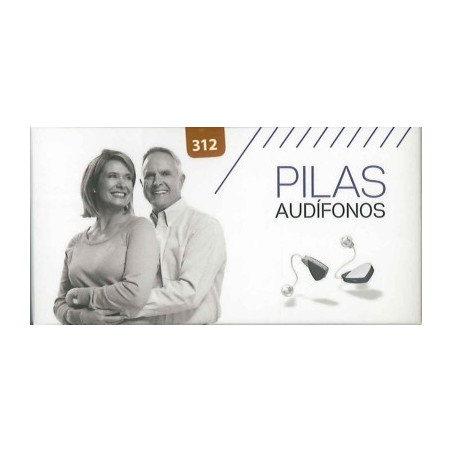 PILAS AUDIFONOS -312 (MARRONES)