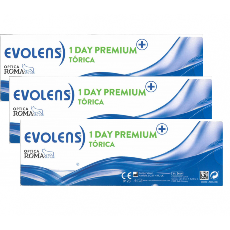 EVOLENS 1 DAY PREMIUM+ TORICA 90 UDS.